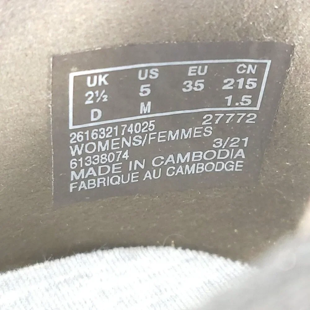 Cloudsteppers by Clarks Casual Ballet Flat Womens Size 5 61338074 Gray Black